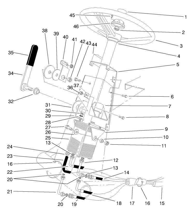 Power Steering Assembly