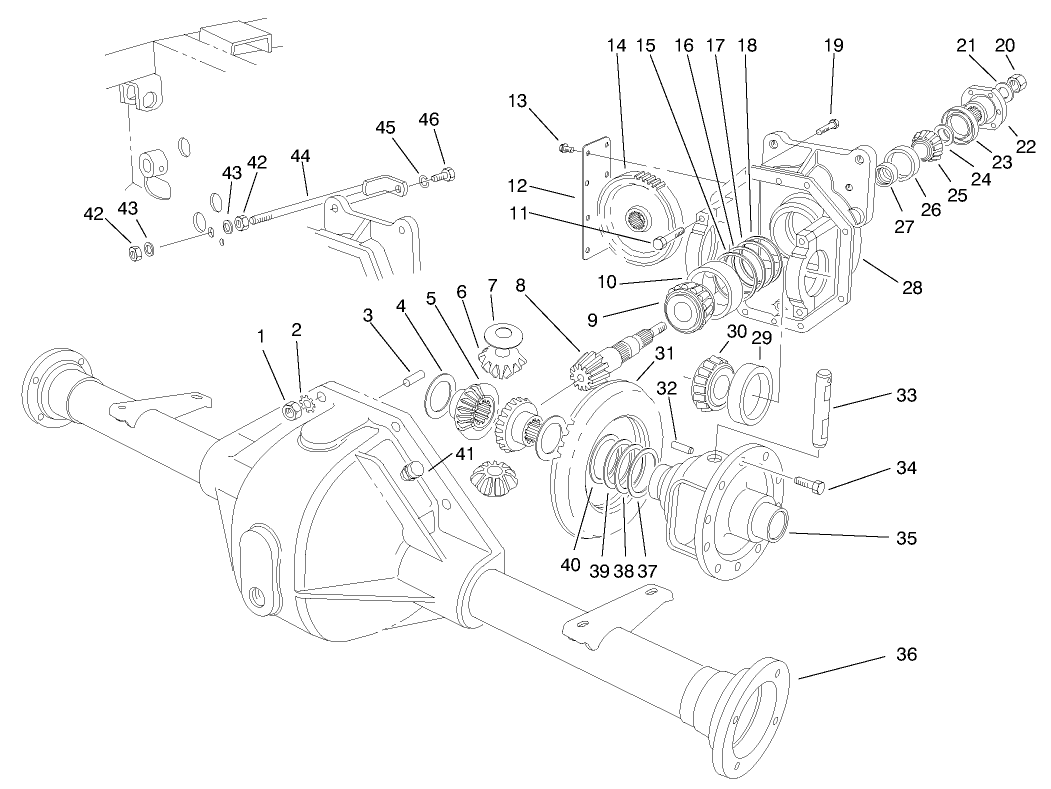 Front Axle Assembly No. 86-9630