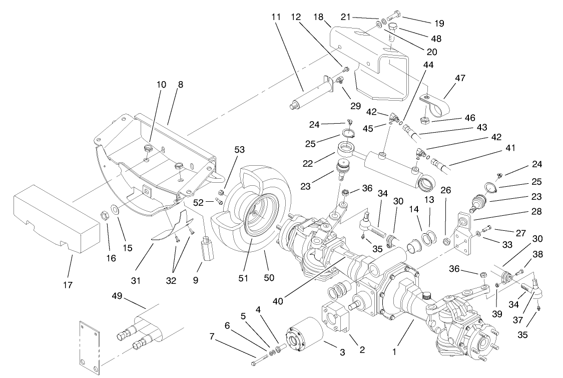 Rear Axle Assembly
