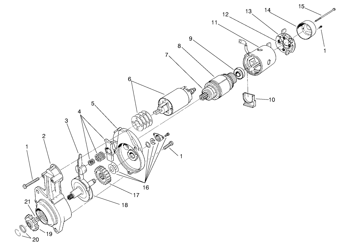 Starter Assembly No. 46-7610