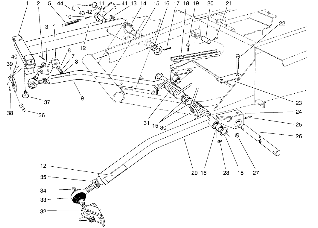 Push Arm Assembly