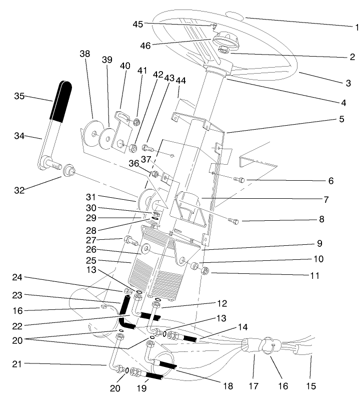 Power Steering Assembly
