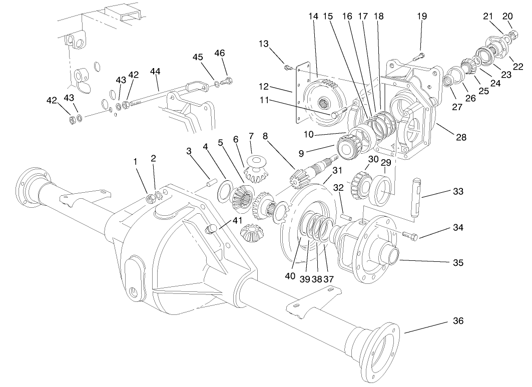 Front Axle Assembly No. 86-9630