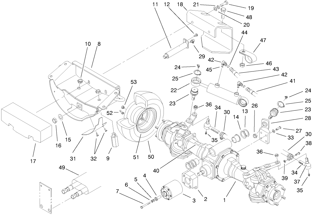 Rear Axle Assembly