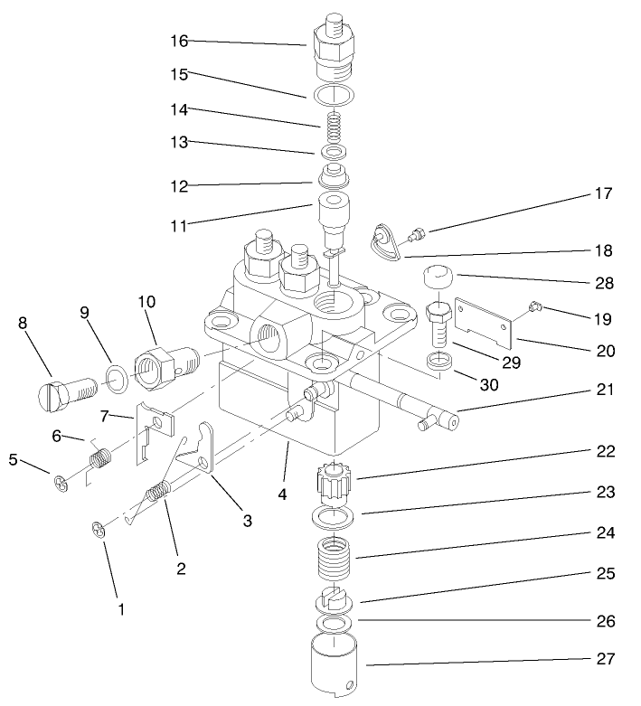 Fuel Injection Pump Assembly