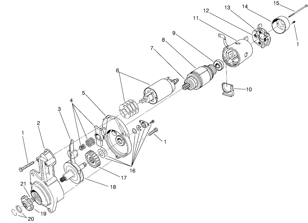 Starter Assembly No. 46-7610
