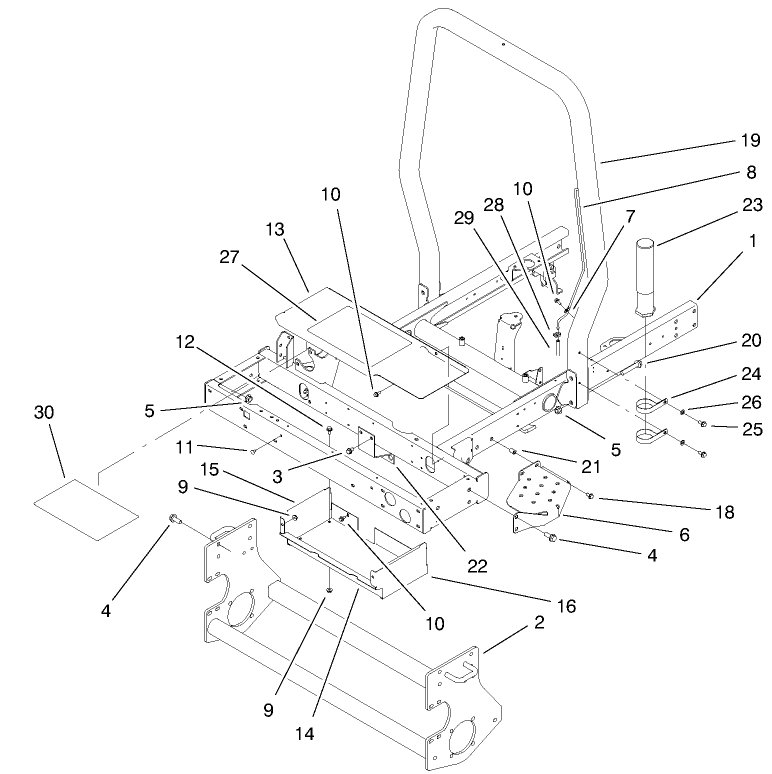 Frame and Platform Assembly