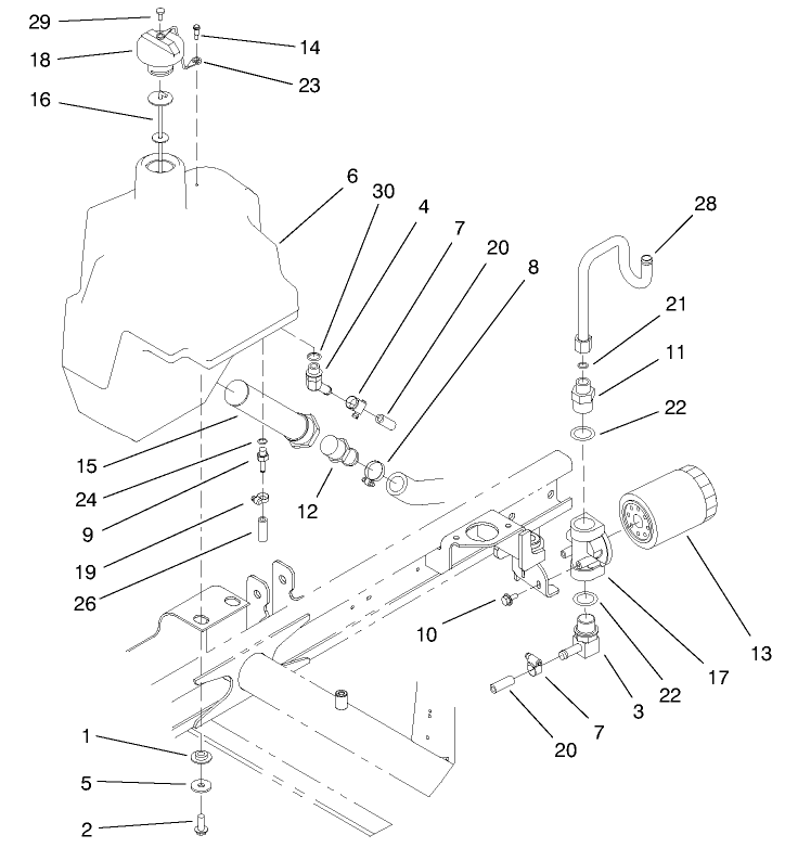 Hydraulic Tank Assembly
