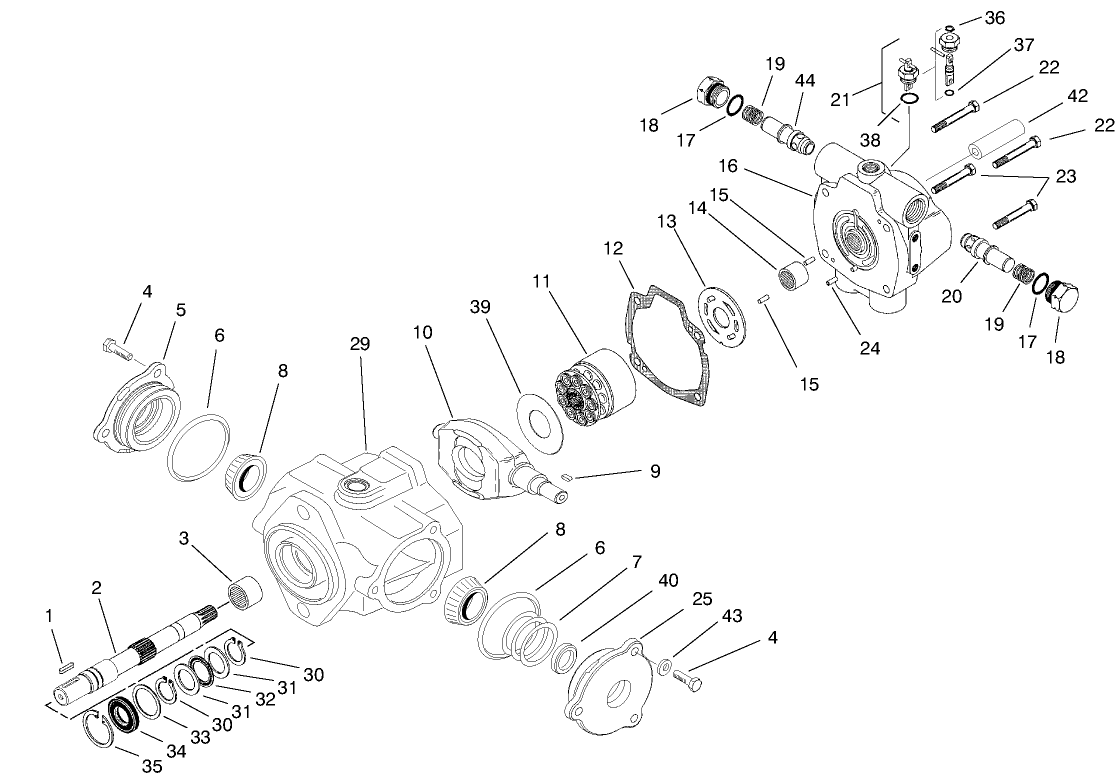 Piston Pump Assembly No. 100-4819