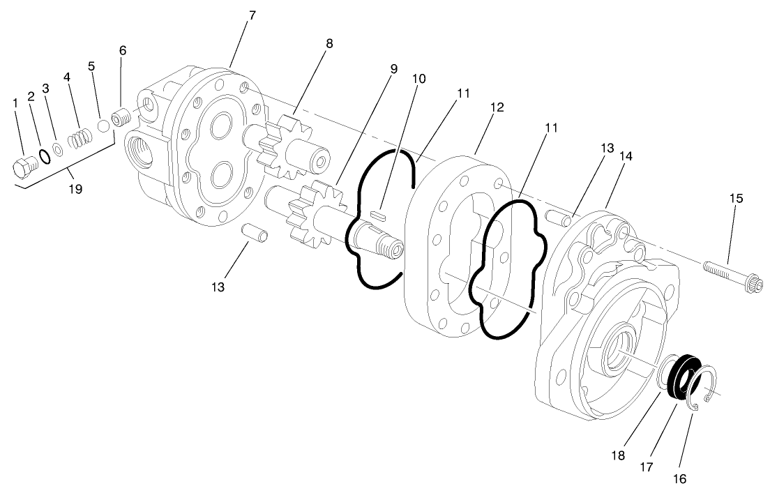 Hydraulic Motor Assembly No. 93-6972