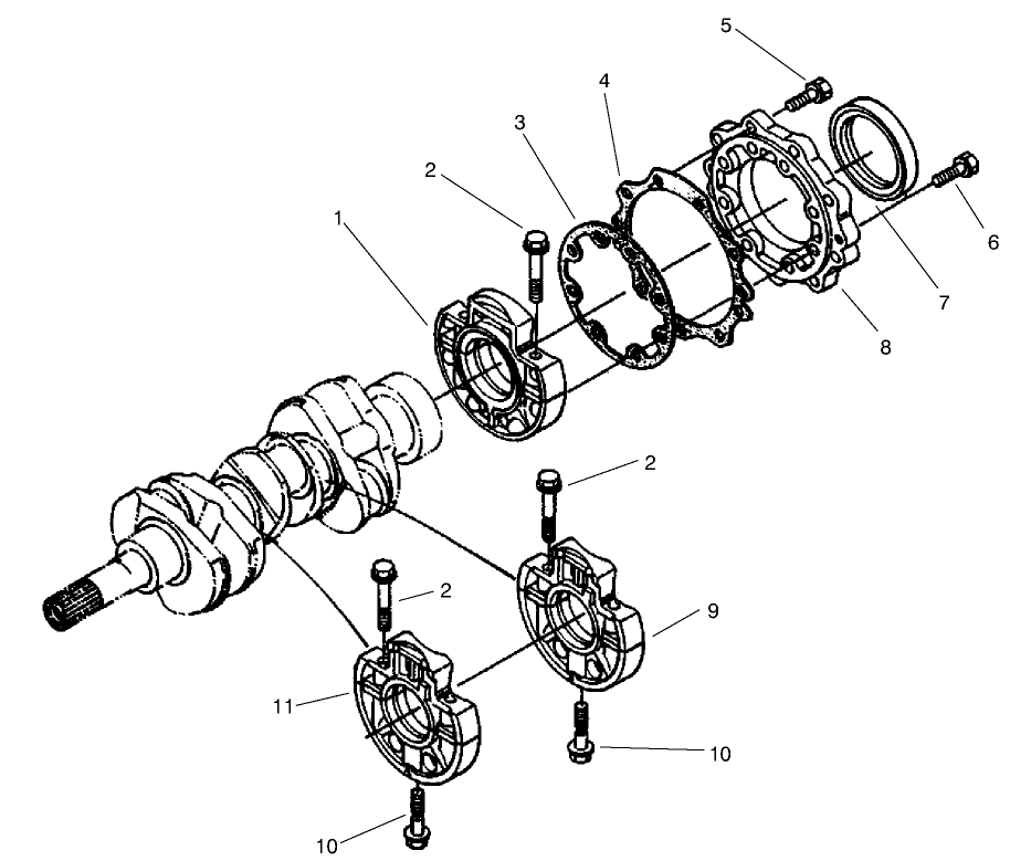 Main Bearing Case Assembly