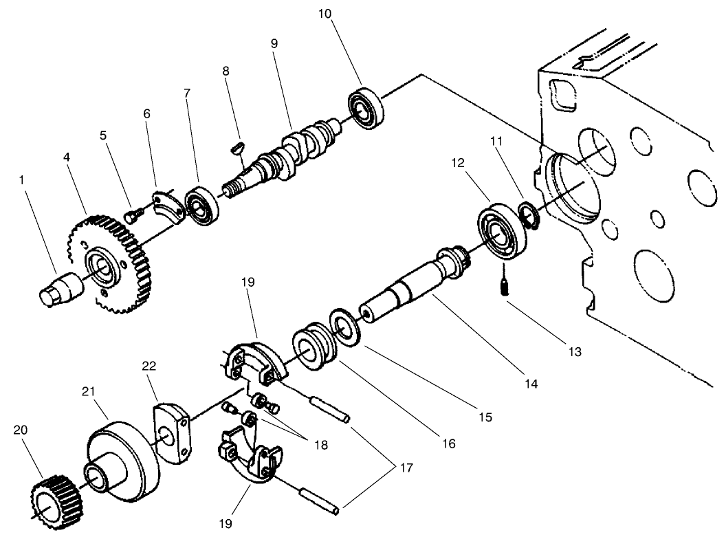 Fuel Camshaft Assembly