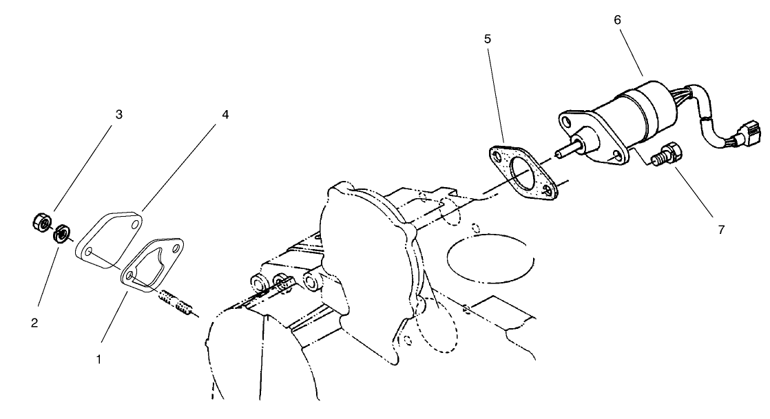 Stop Solenoid and Fuel Pump Assembly