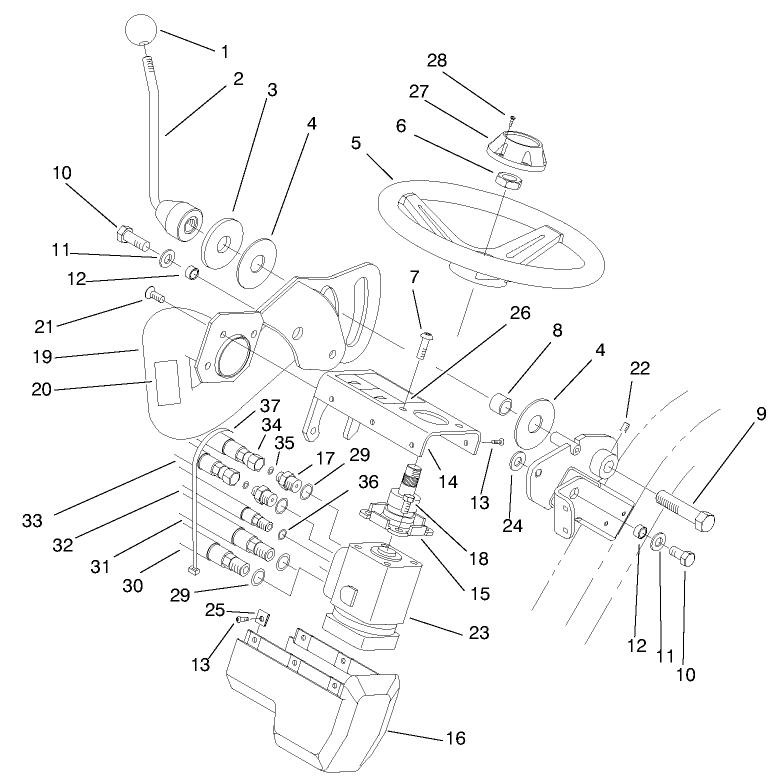 Steering Arm Assembly