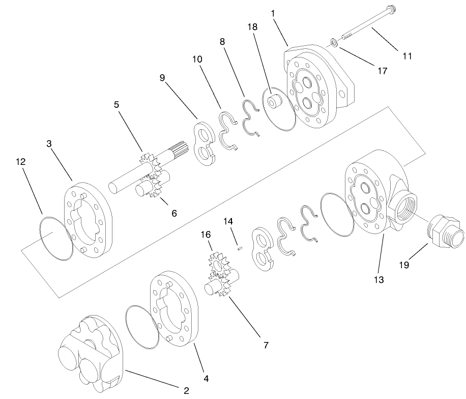 Gear Pump Assembly No. 95-0533