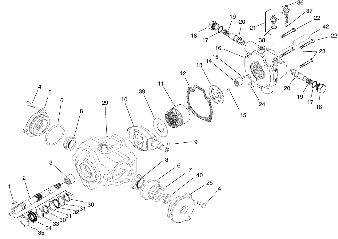 Hydrostat Assembly No. 100-3174