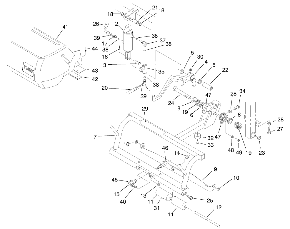 Pull Frame Assembly-Rear