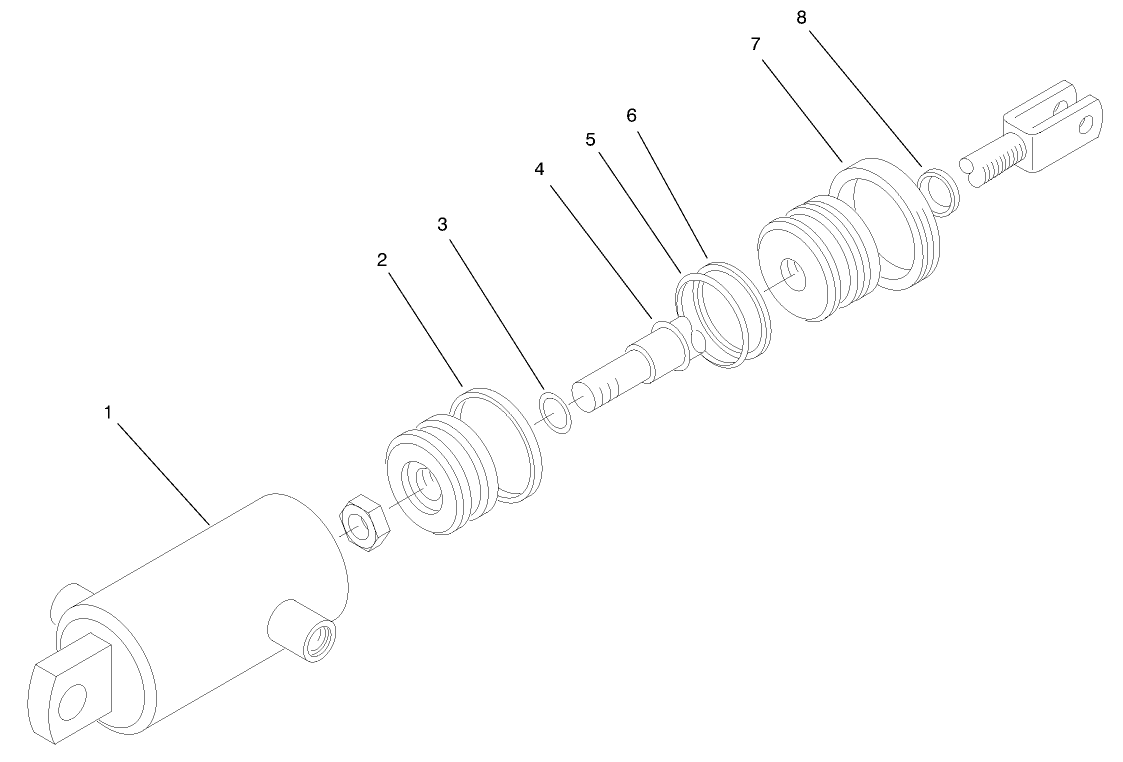 Hydraulic Cylinder No. 99-8157