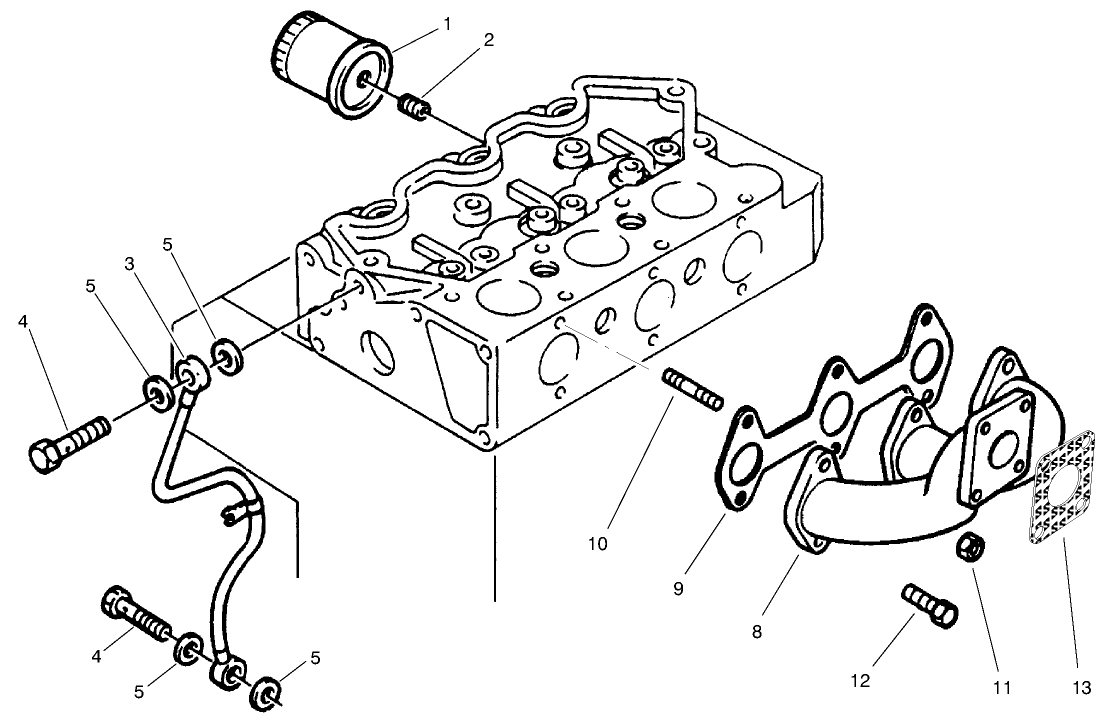 Oil Filter & Exhaust Manifold Assemblies