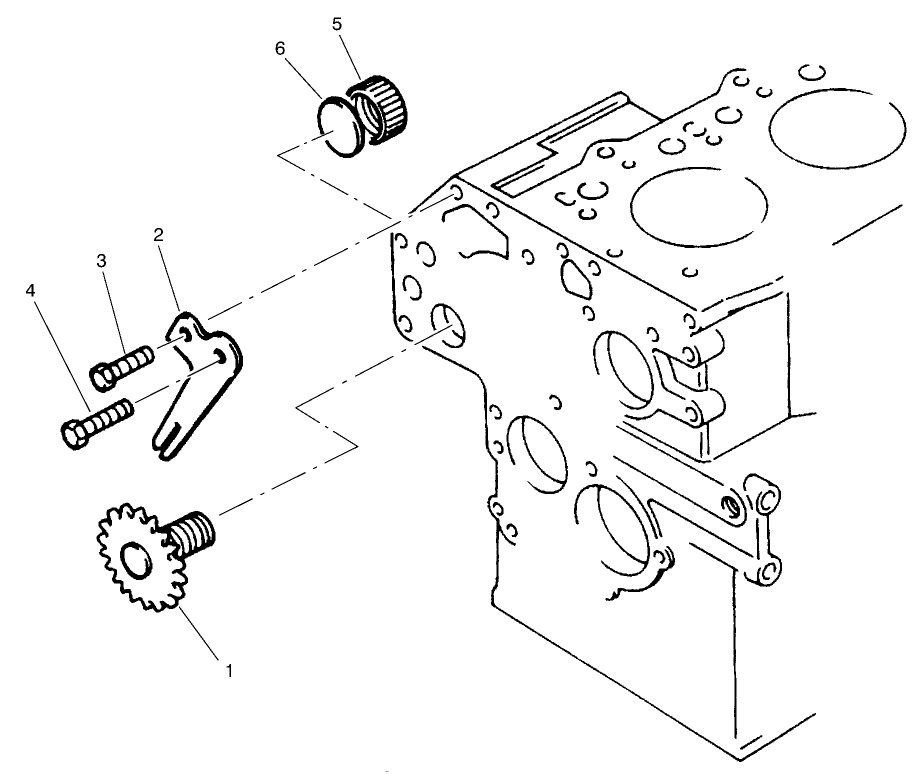 Tachometer & Hour Recorder Drive Assembly