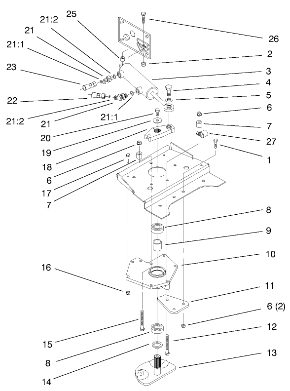 Lower Power Steering Assembly
