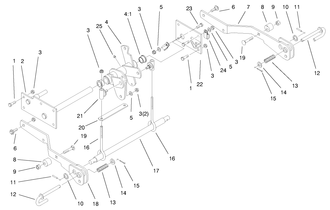 Hydro Lift Lower Assembly