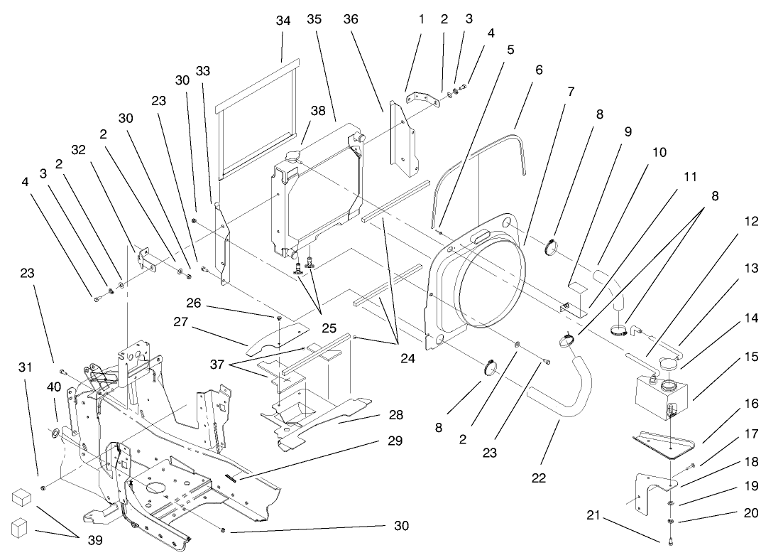 Liquid Cooled Diesel Engine Assembly (continued)