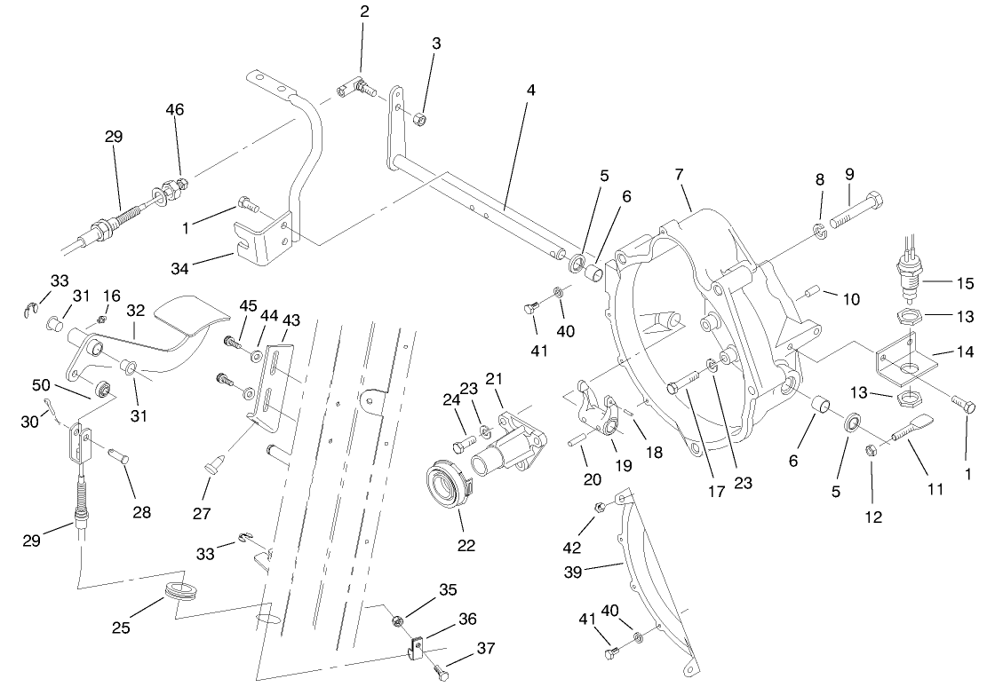 Clutch Linkage Assembly