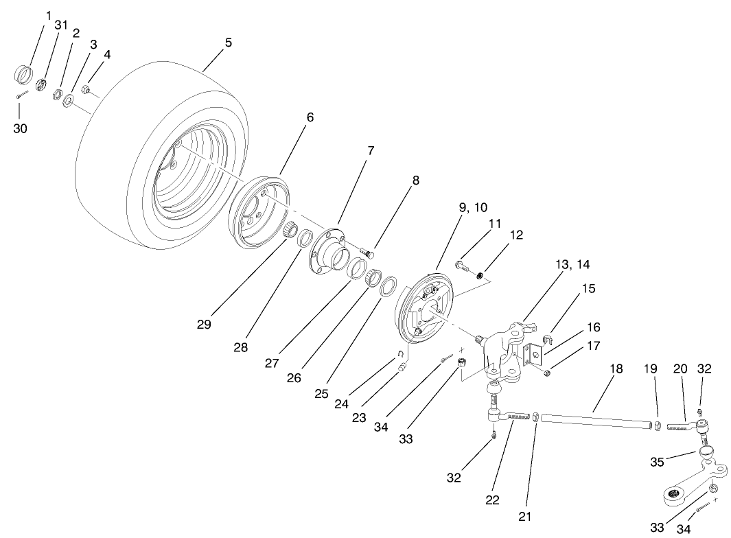 Front Wheel Assembly