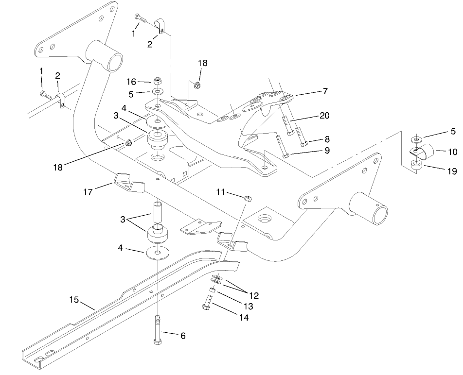 Engine Frame Assembly