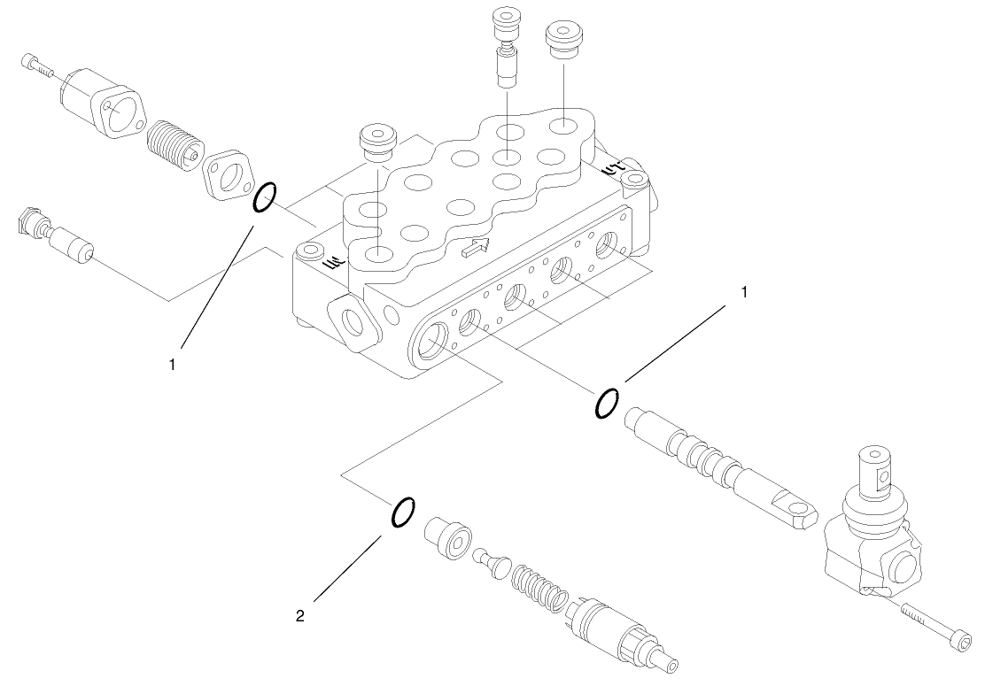 Hydraulic Valve Assembly No. 98-4732