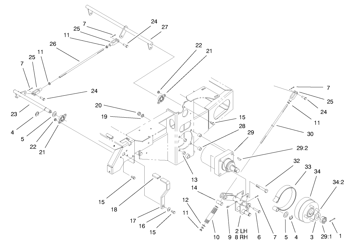 Parking Brake System Assembly
