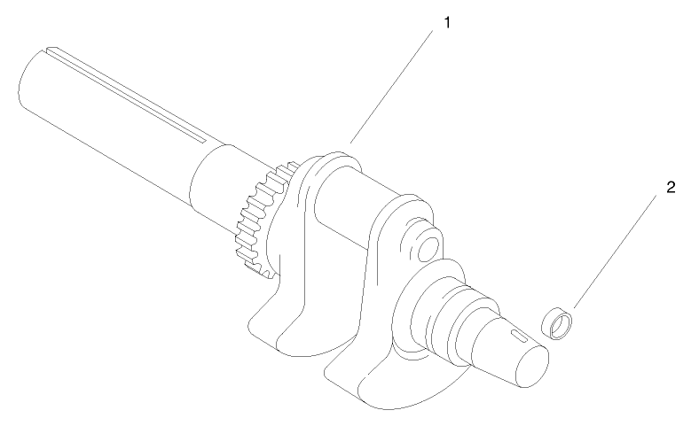 Group 1 Crankshaft Assembly