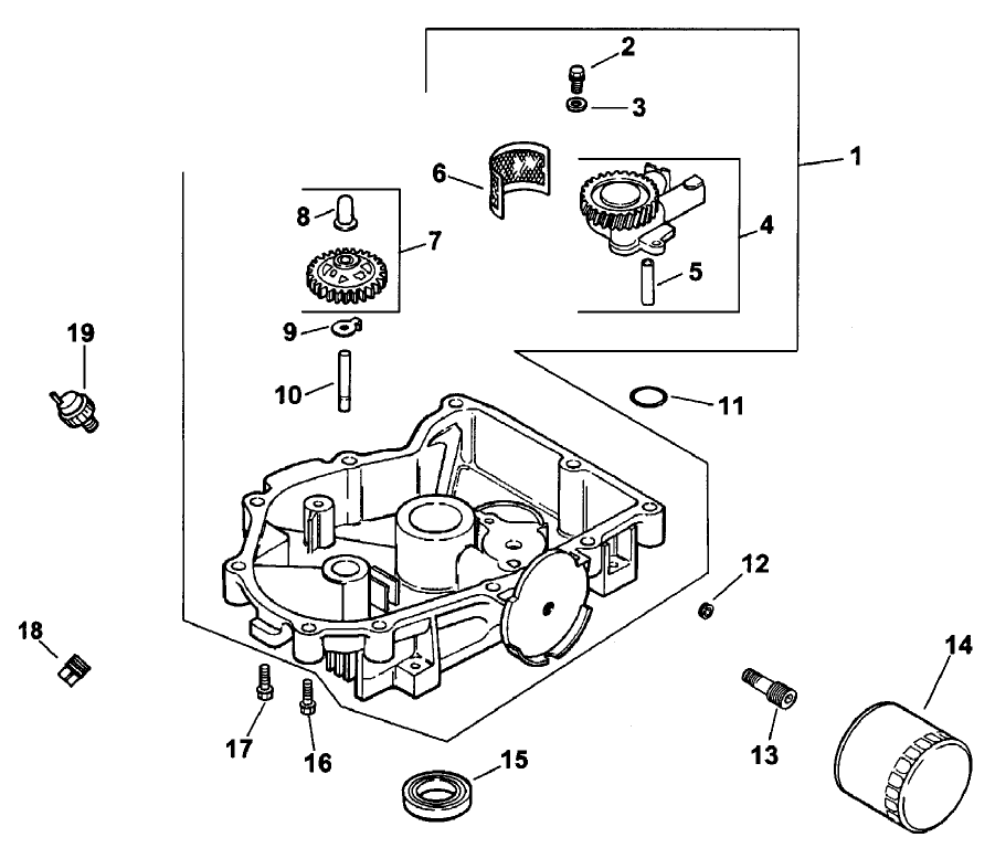 Group 3 Oil Pan/lubrication Assembly