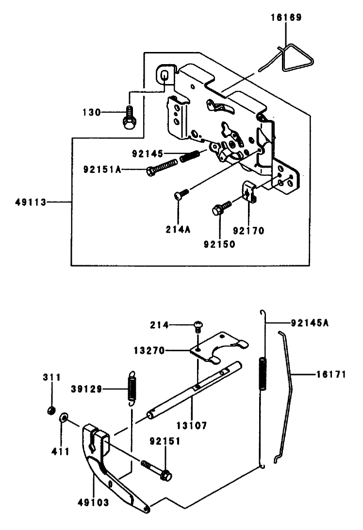 Control-Equipment Assembly Kawasaki Fh601v-S07