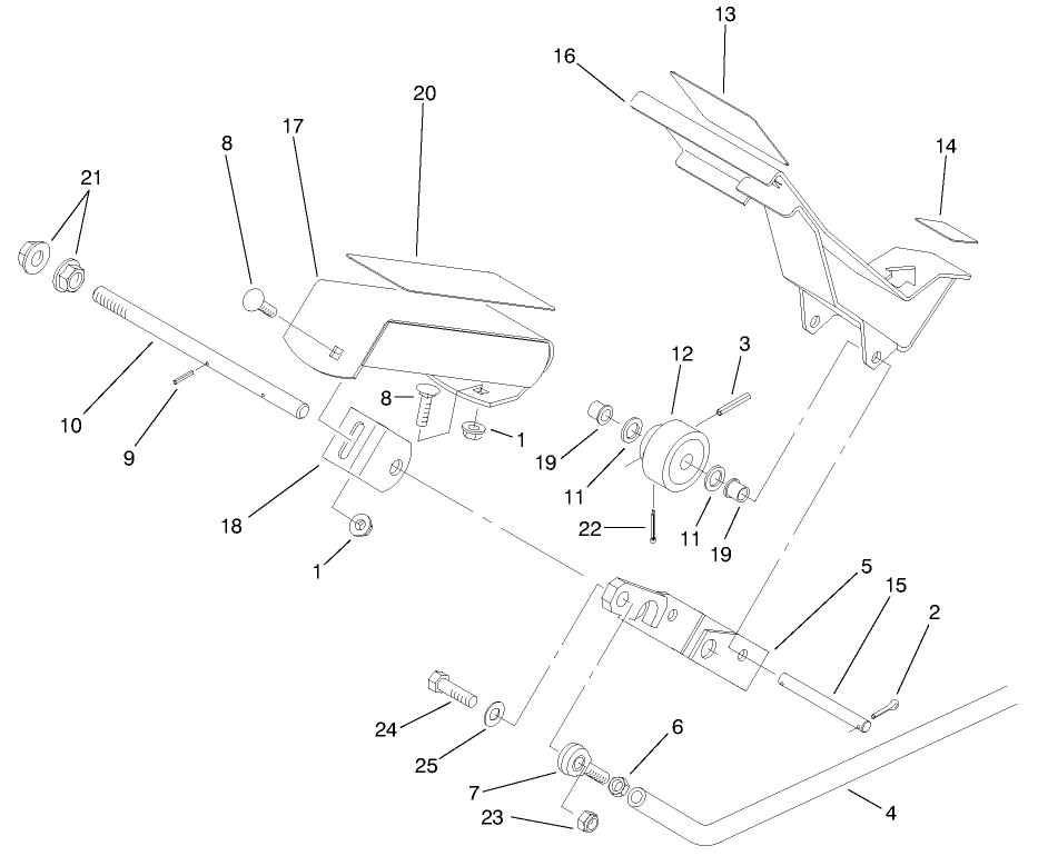 Traction Pedal Assembly
