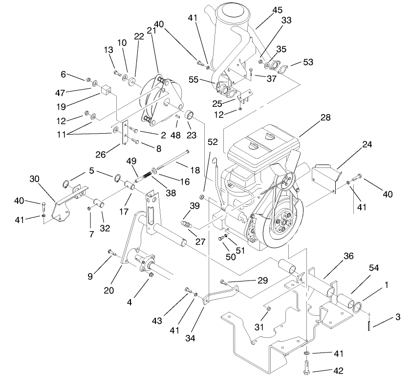 Engine Installation Assembly