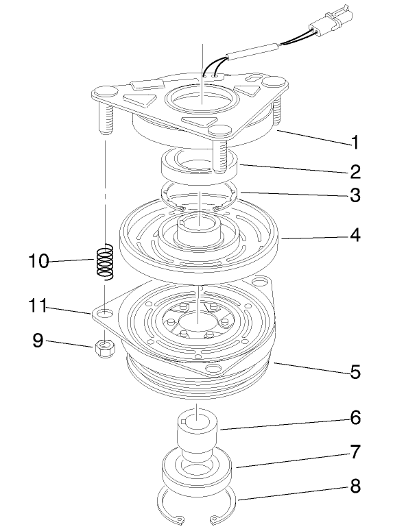 Clutch Assembly No. 95-2516