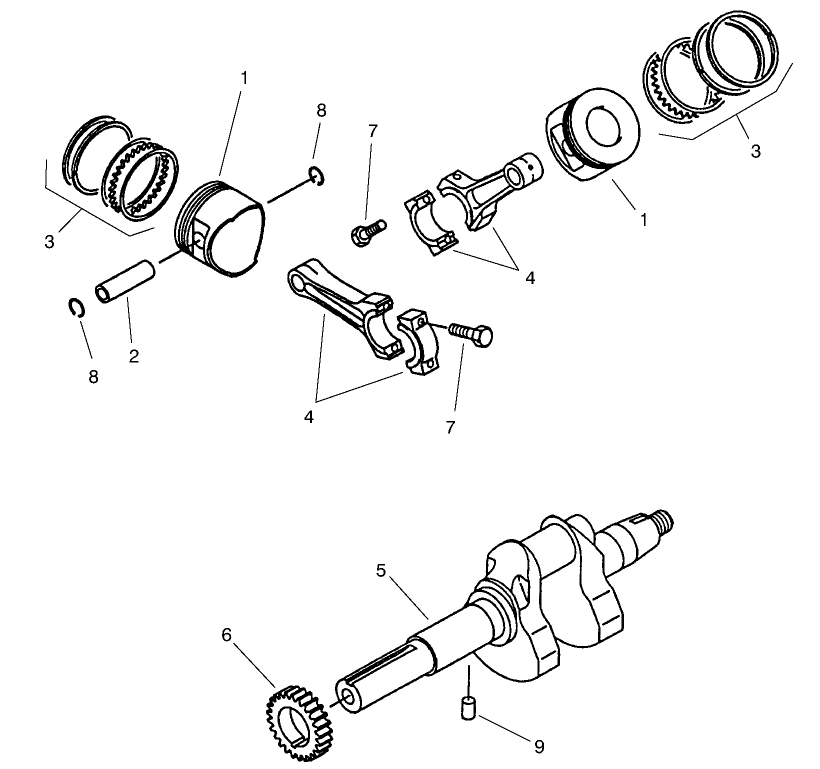 Piston & Crankshaft Assembly