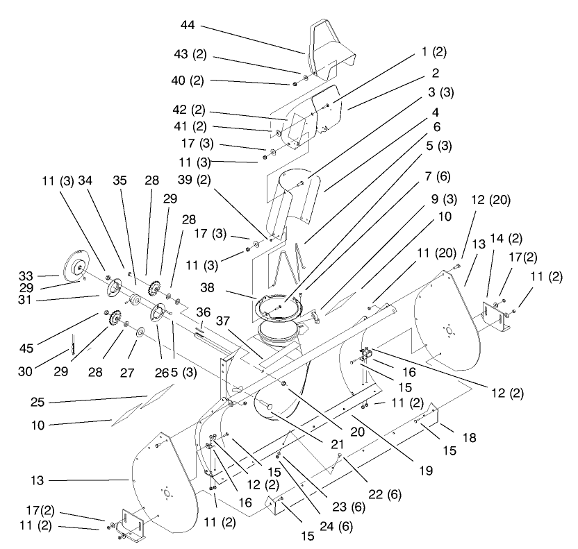 Discharge Chute Assembly
