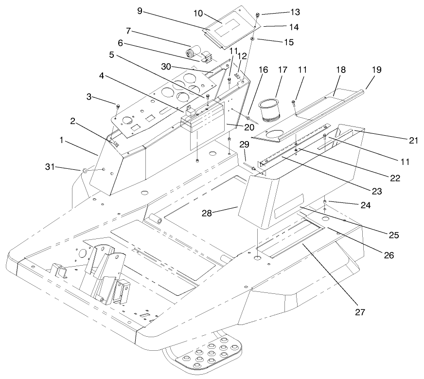 Control Console Assembly