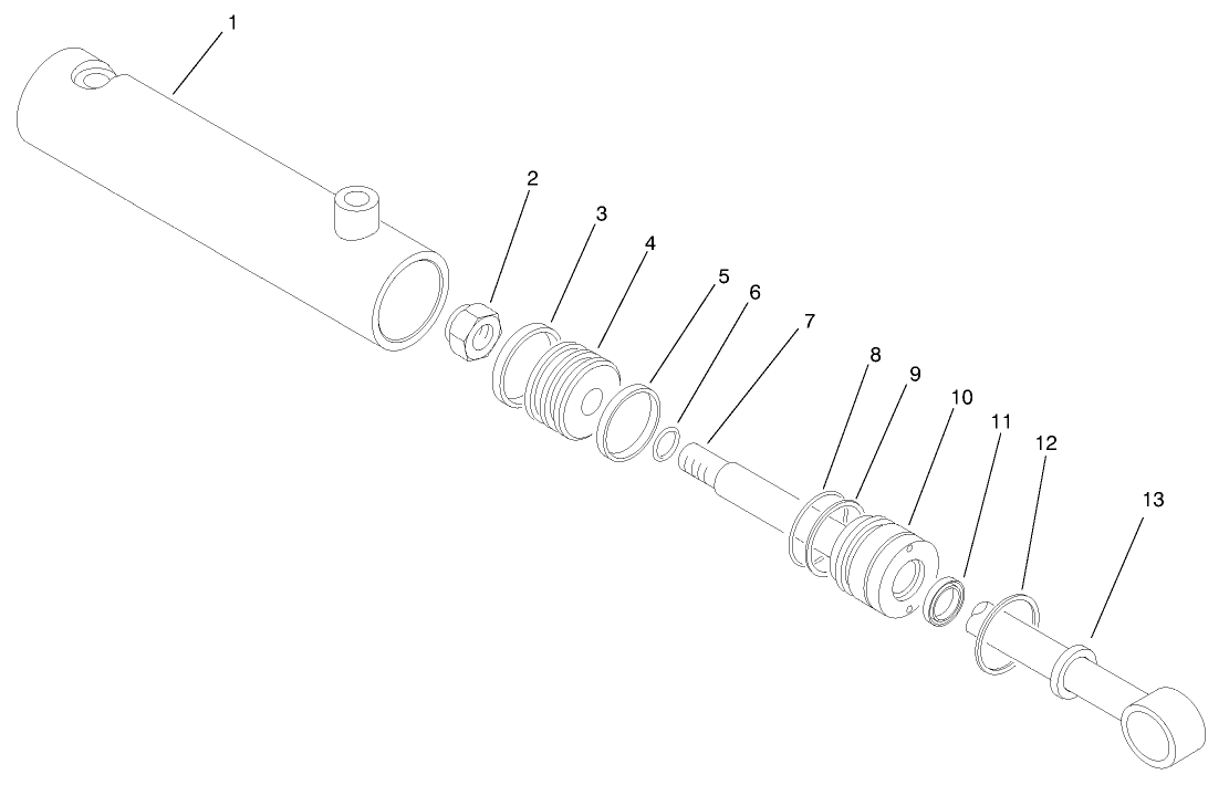 Hydraulic Cylinder Assembly No. 95-5699