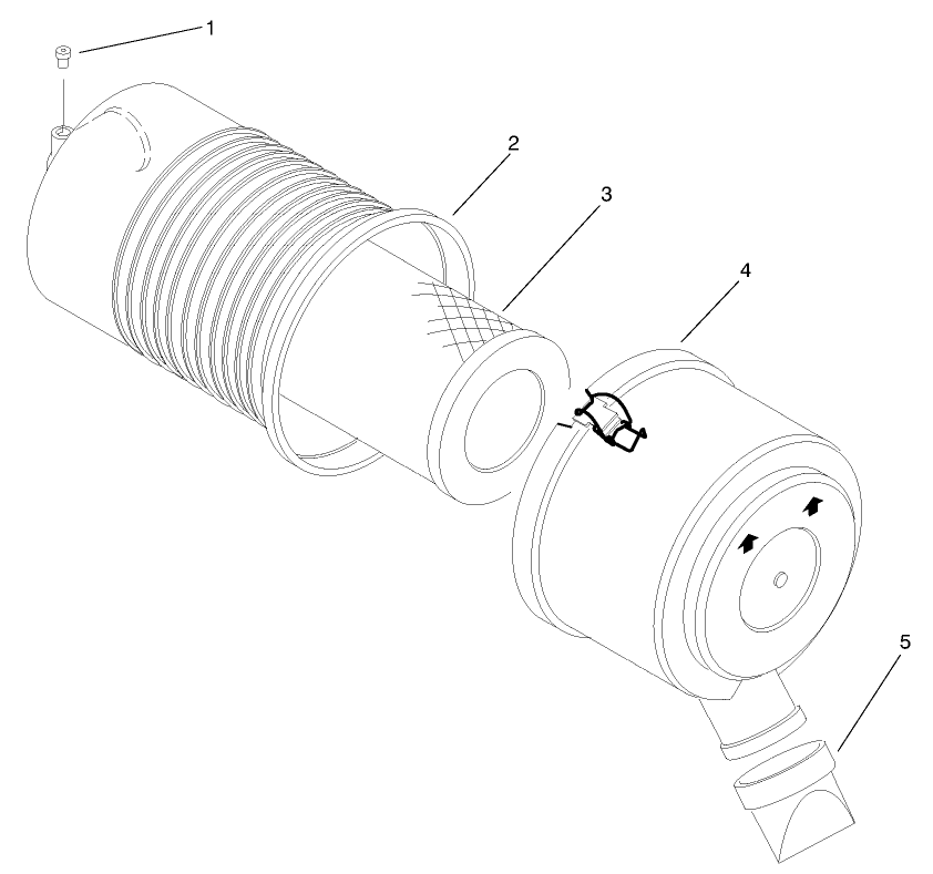 Air Cleaner Assembly No. 93-5111