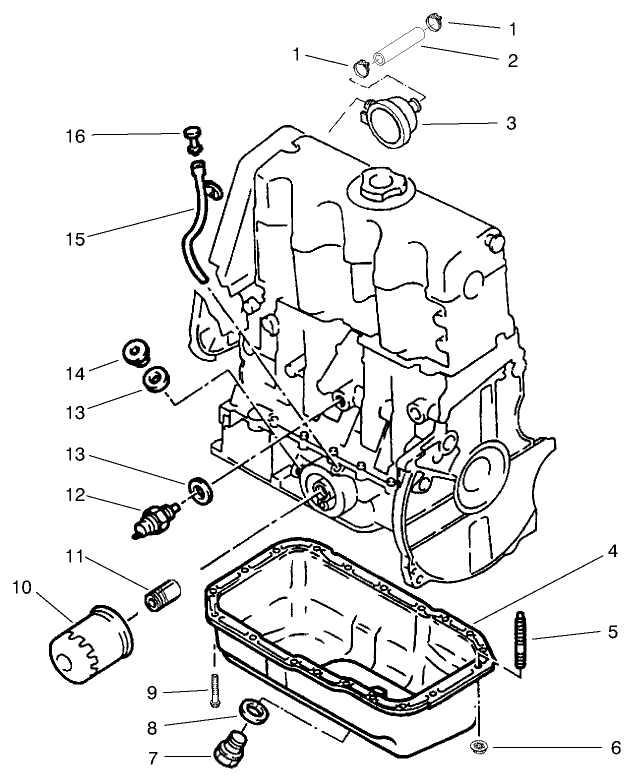 Oil System Assembly
