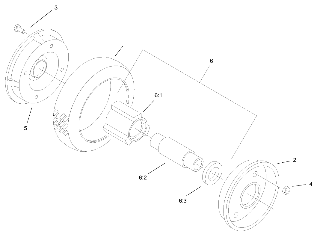 Rear Wheel & Tire Assembly