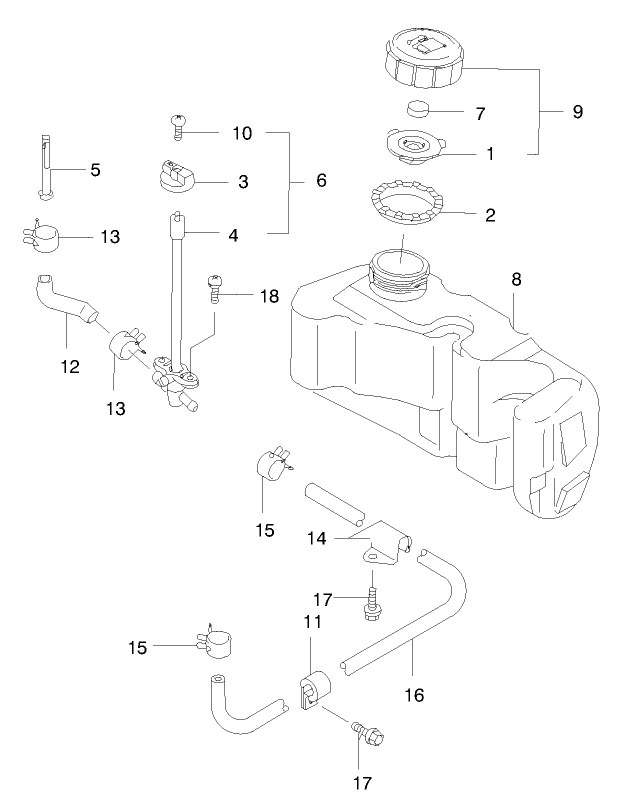 Fuel Tank/fuel Valve