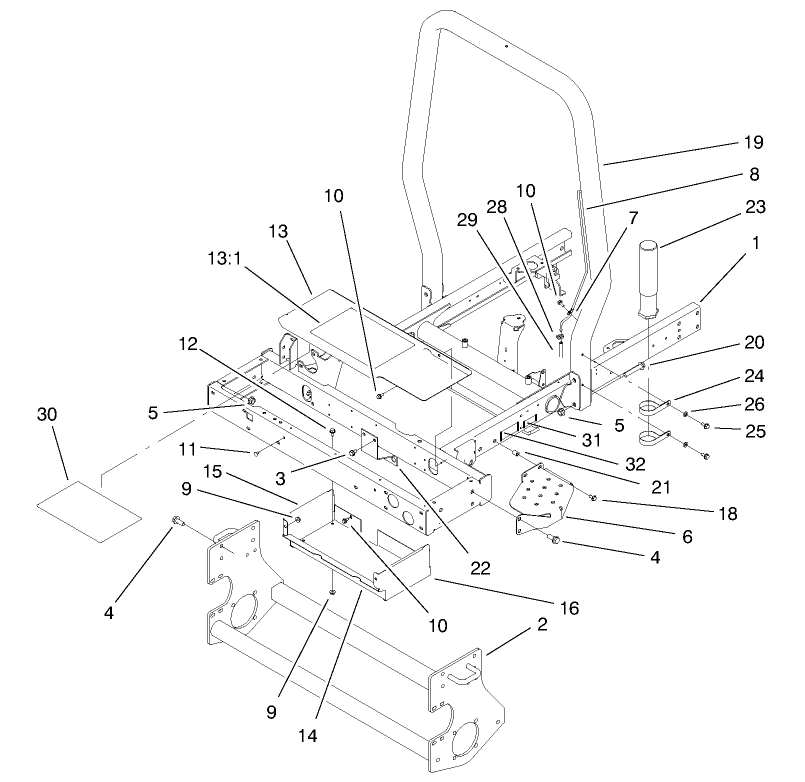 Frame And Platform Assembly