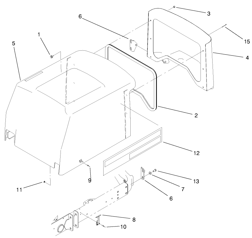 Hood and Screen Assembly