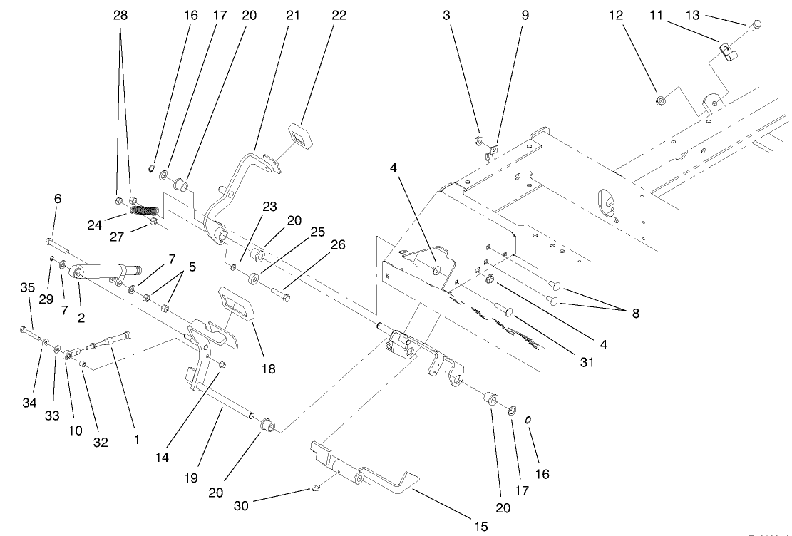 Traction Pedal Assembly