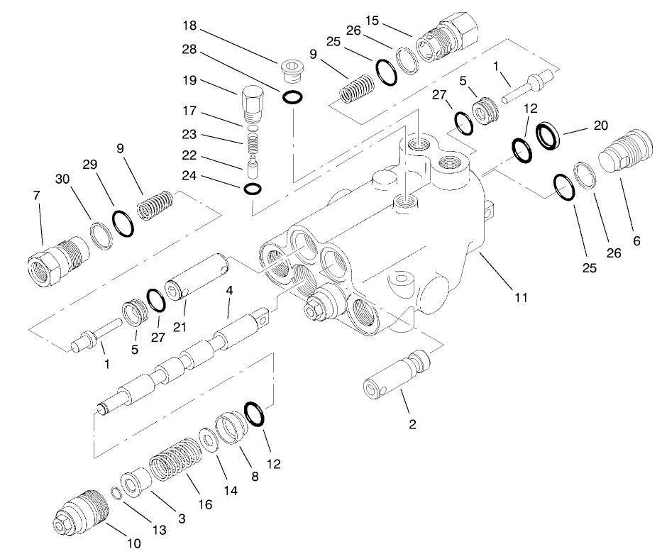 Control Valve Assembly No. 95-8581 (model No. 03201)